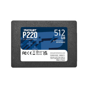 Hard Disk Patriot P220 512GB 2.5” SSD Sata-III